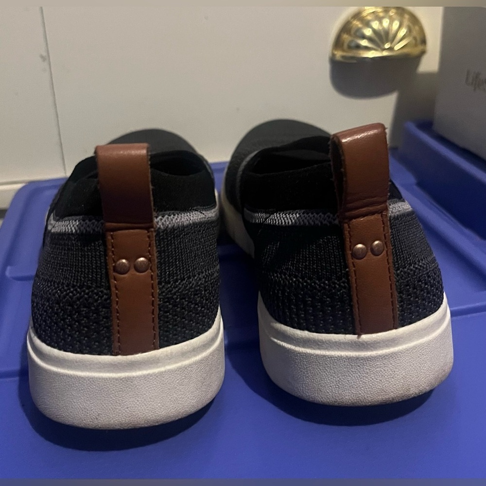 Ryka Charcoal and Gray Slip-On Shoes - Picture 5 of 13